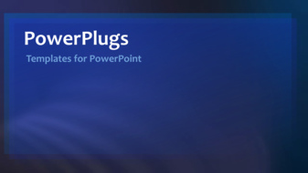 PowerPoint Template - An abstract background